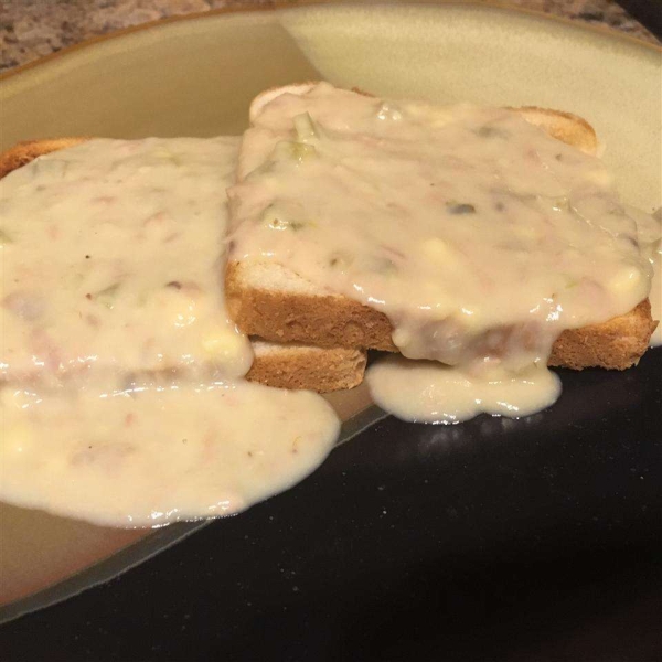 Creamed Tuna on Toast