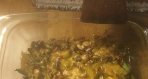 Green Bean and Portobello Mushroom Casserole