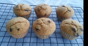 Quick Vegan Blueberry Muffins