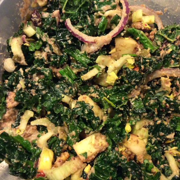 Waldorfy Kale Salad