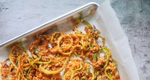 Baked Zucchini Curly Fries