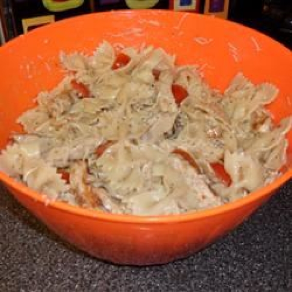 Italian Chicken Bow Tie Pasta