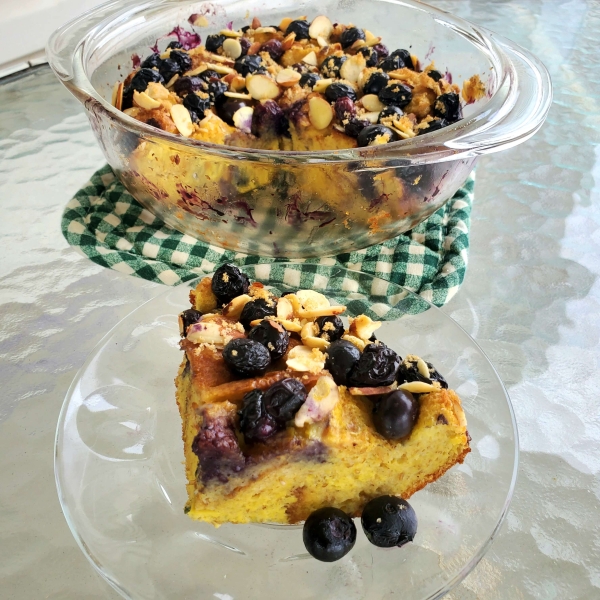 Blueberry-Almond French Toast Bake