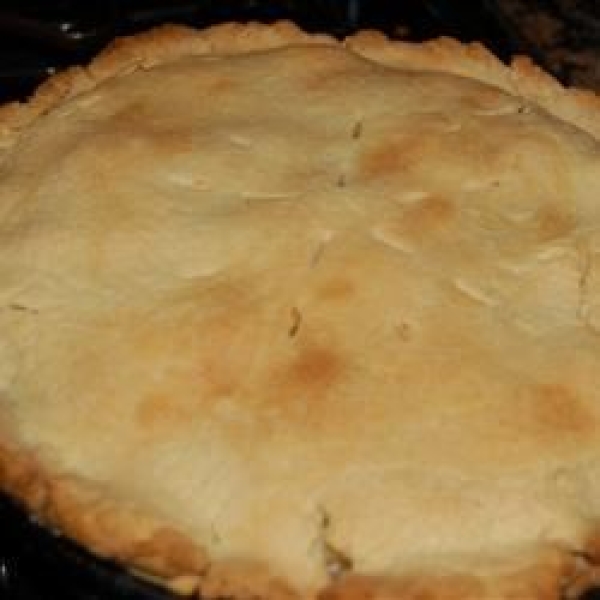 Amy's Sausage Apple Pie