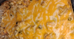 Easy Cheesy Tuna Noodle Casserole