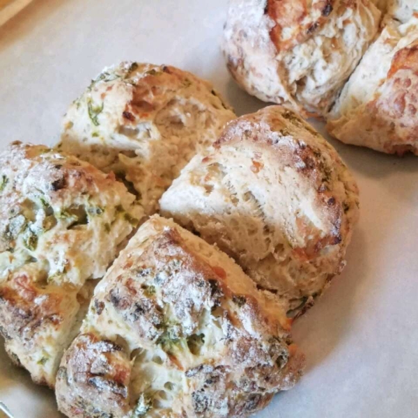 Jim's Cheddar Onion Soda Bread