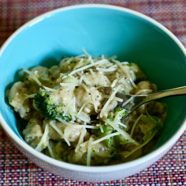 20-Minute Sausage-Broccoli Gnocchi Alfredo