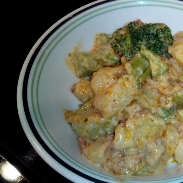 20-Minute Sausage-Broccoli Gnocchi Alfredo