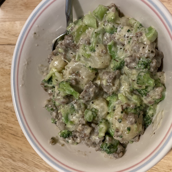 20-Minute Sausage-Broccoli Gnocchi Alfredo