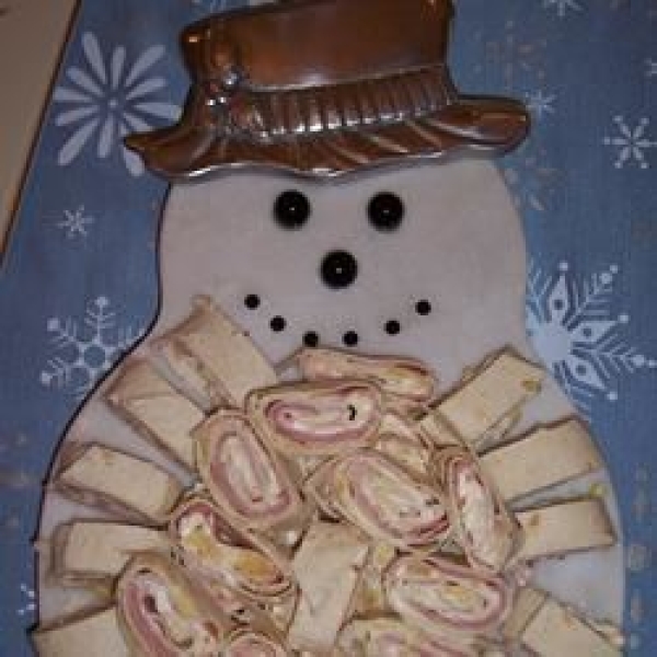 Ham and Pineapple Pinwheels