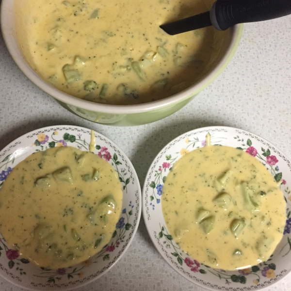 Broccoli Cheese Soup VIII