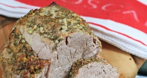 Chardonnay Rosemary Pork Roast