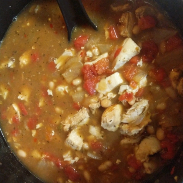 Cha Cha's White Chicken Chili