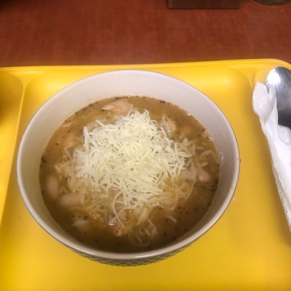 Cha Cha's White Chicken Chili