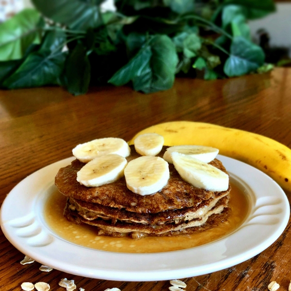 Oatmeal-Banana Pancakes