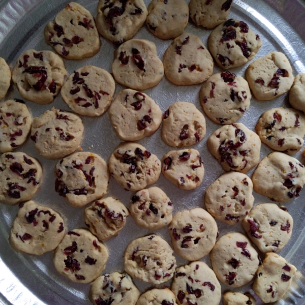 Citrus Shortbread Cookies