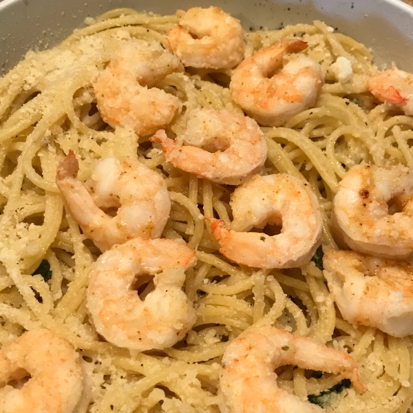 Spaghetti with Garlic and Basil