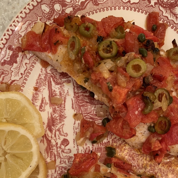 Veracruz-Style Red Snapper