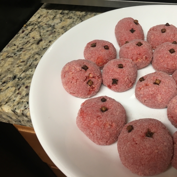 Sugar Plum No-Bake Cookies