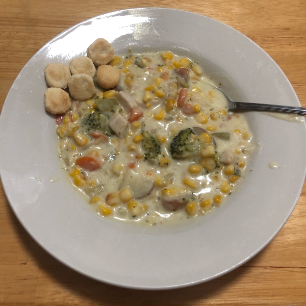 Cranked Up Corn Chowder