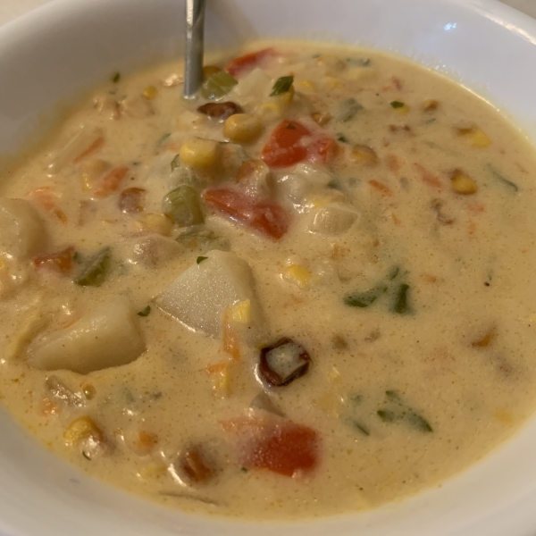 Cranked Up Corn Chowder