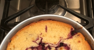 Easy Fresh Blueberry Cobbler