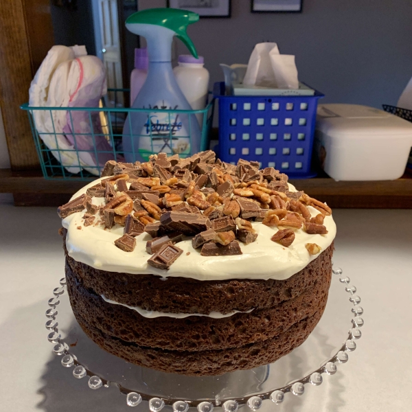 Chocolate Candy Bar Cake