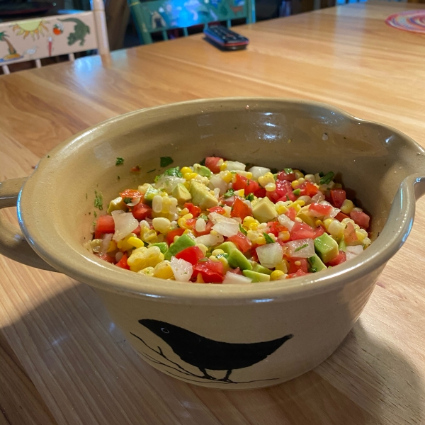 Corn Salsa with Avocado