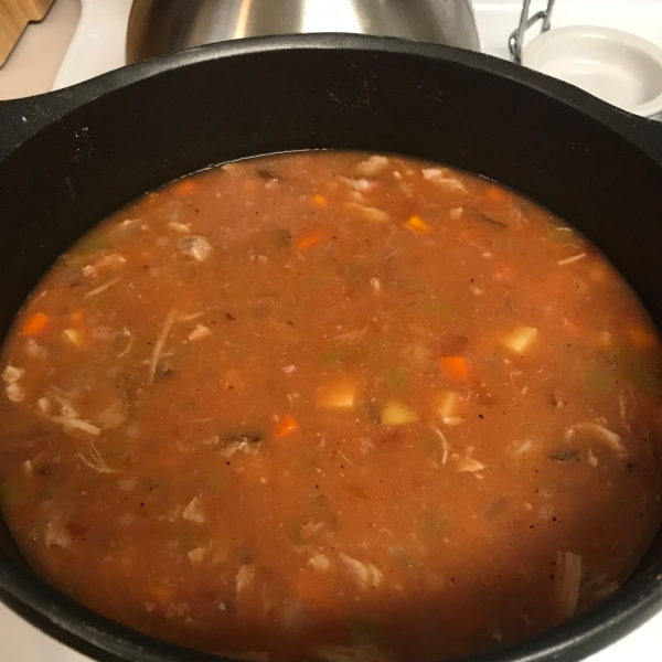 Pulled Pork Hatch Chile Stew