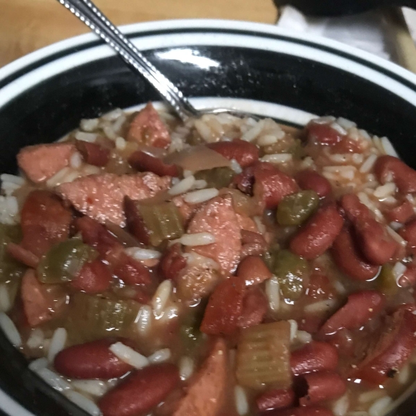 Slow Cooker Red Beans and Rice