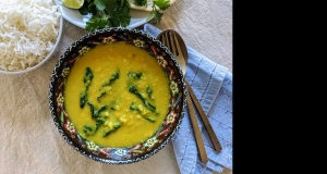 Indian Kale and Moong Dal