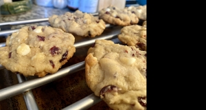 White Chocolate and Cranberry Cookies