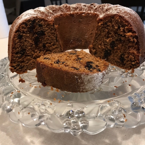 Breakfast Prune Spice Cake