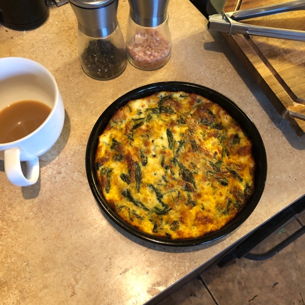 Mock Spinach Souffle