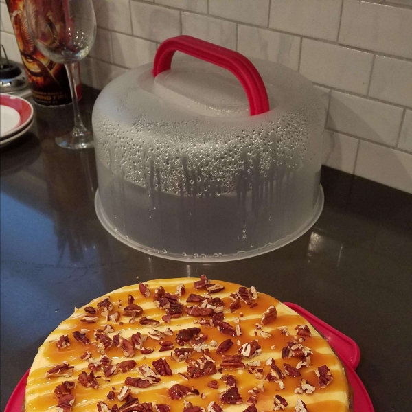 Fresh Caramel Apple Cheesecake