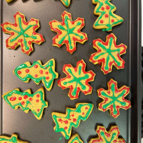 Pumpkin Sugar Cookies