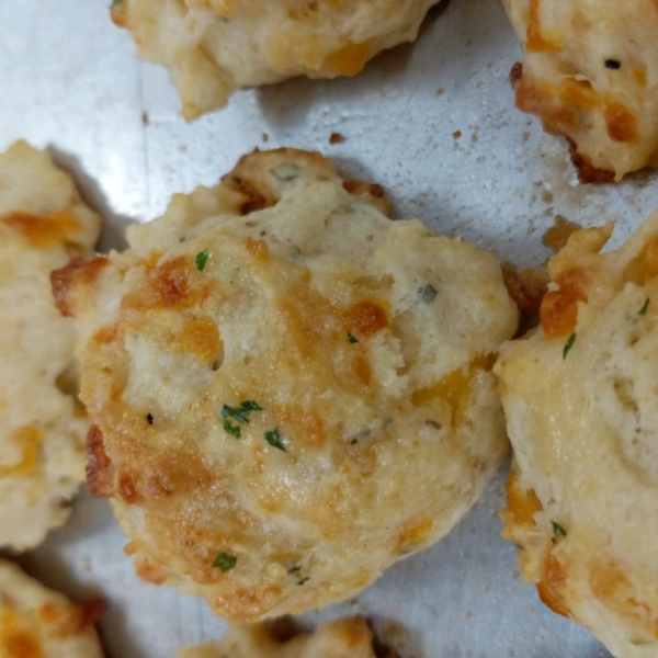 Garlic-Herb Butter Drop Biscuits