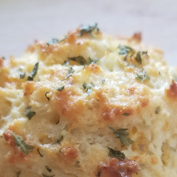 Garlic-Herb Butter Drop Biscuits