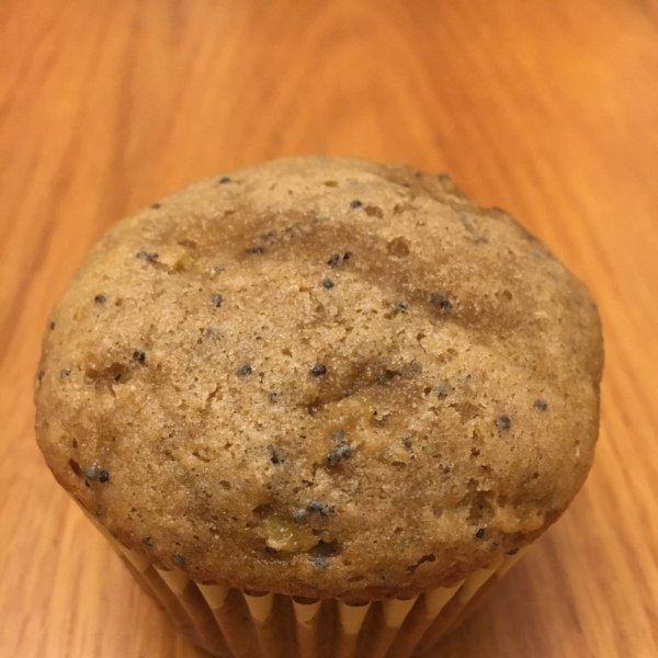 Zucchini-Lemon-Poppy Seed Muffins