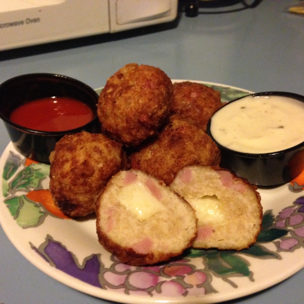 Chicken Cordon Bleu Bites