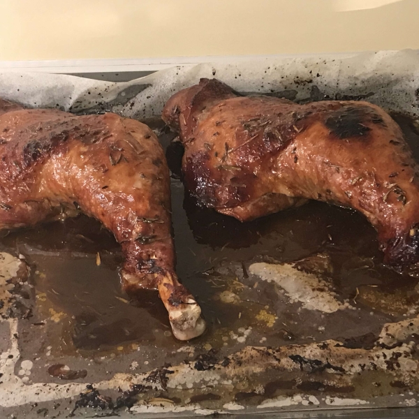 Oven Roasted Turkey Legs