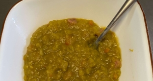 Slow Cooker Split Pea Sausage Soup