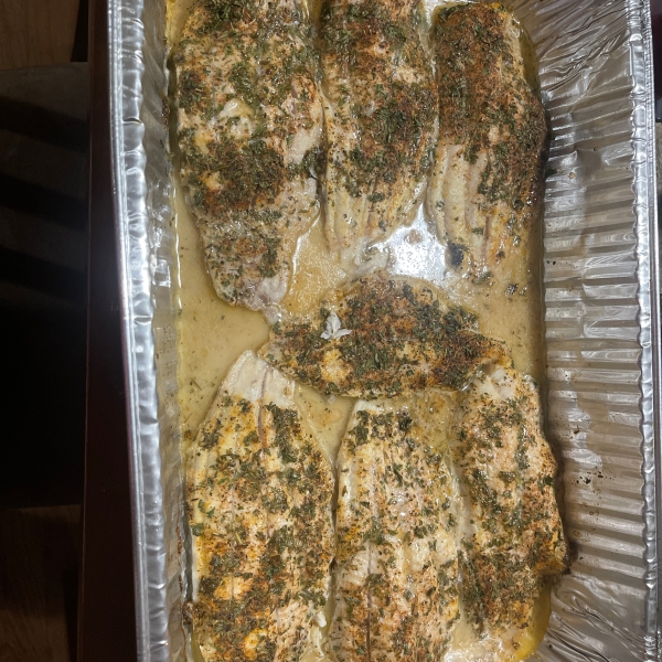 Herb Baked Catfish