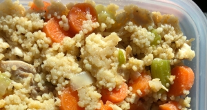 Quinoa Pilaf with Shredded Chicken