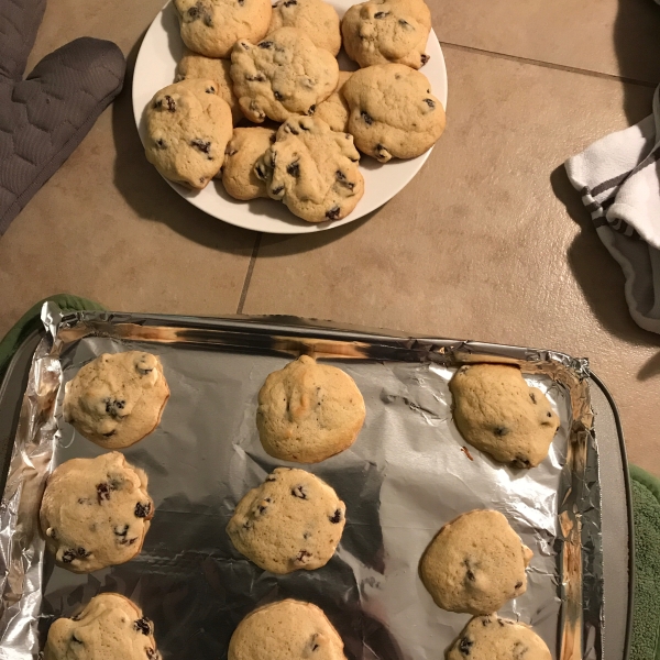 Helen's Raisin Drop Cookies