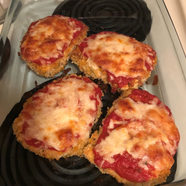 Panko-Breaded Pork Parmigiana