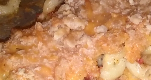 A Little Different Baked Mac and Cheese