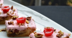 Cherry Shortbread Bars