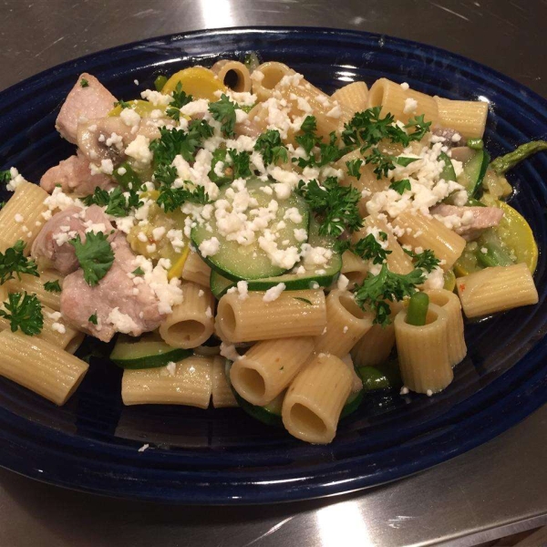 Veggie Chicken Pasta