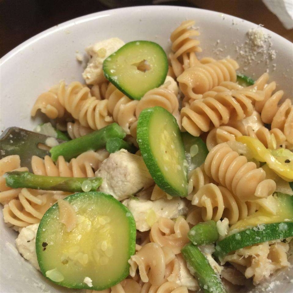 Veggie Chicken Pasta